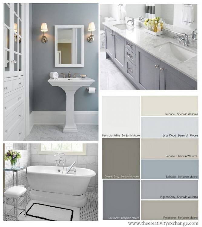 A soft, inviting, budget friendly bathroom remodel for less than $100