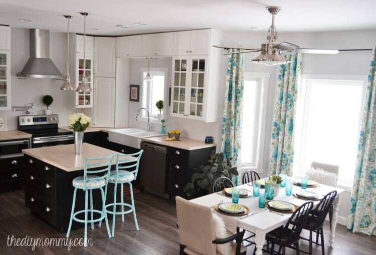 turquoise kitchen decor ideas