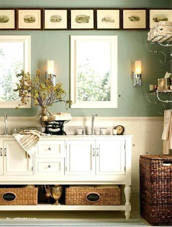 pottery barn bathroom ideas